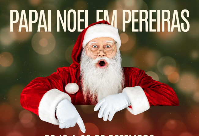 Papai Noel em Pereiras